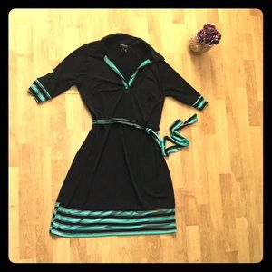 Black Tie Waist Dress